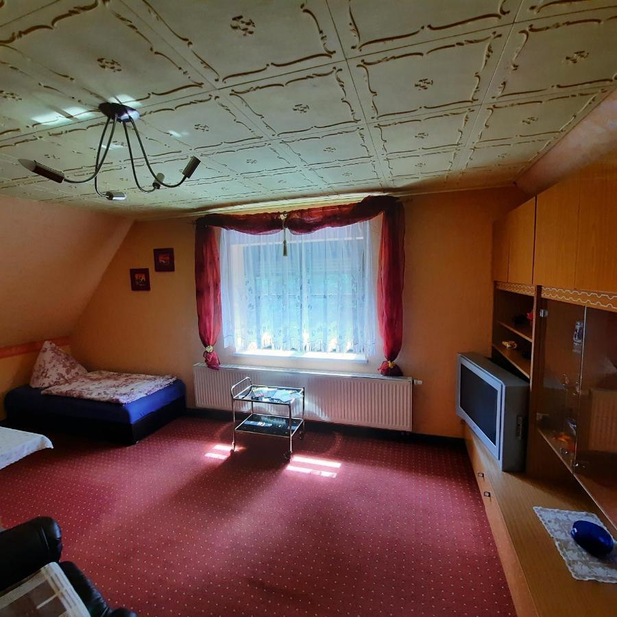 Landpension Zum Schweizerberg Neugrimnitz Buitenkant foto