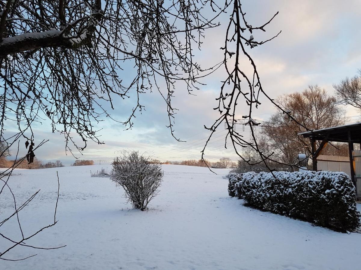 Landpension Zum Schweizerberg Neugrimnitz Buitenkant foto