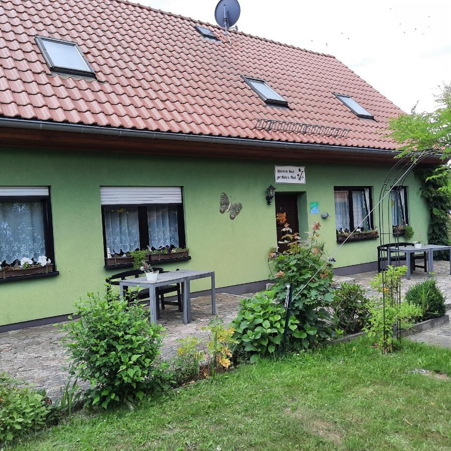 Landpension Zum Schweizerberg Neugrimnitz Buitenkant foto