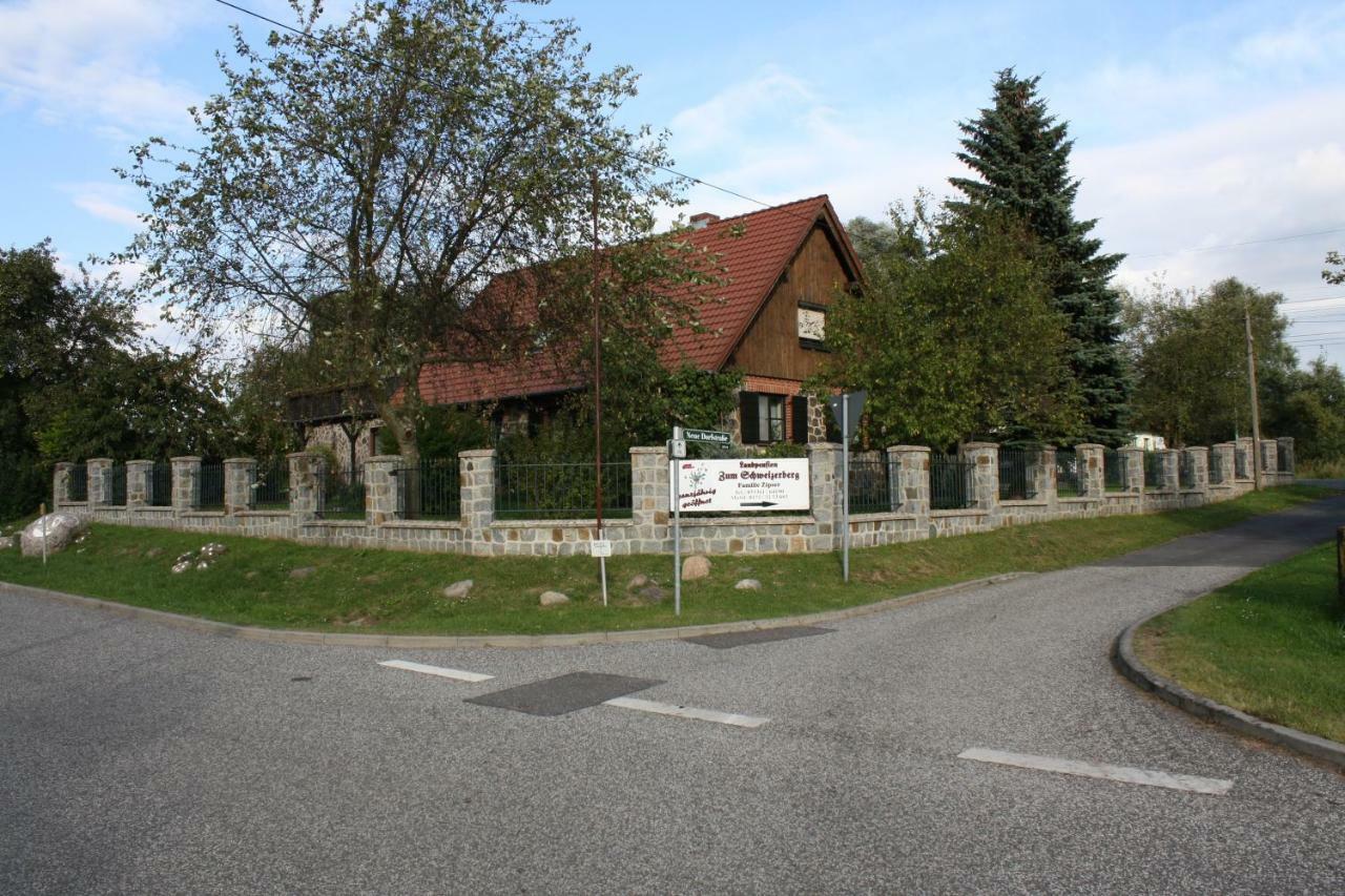 Landpension Zum Schweizerberg Neugrimnitz Buitenkant foto