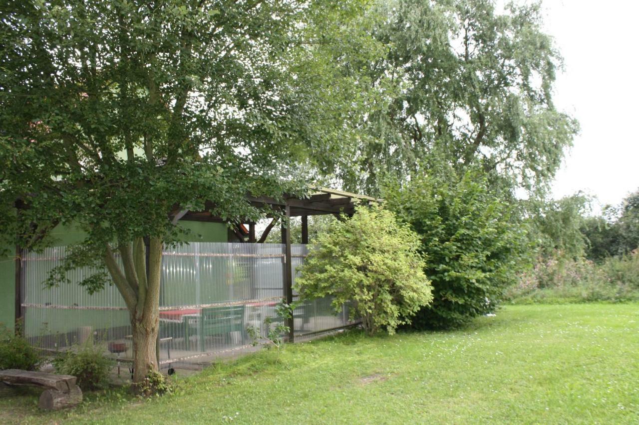 Landpension Zum Schweizerberg Neugrimnitz Buitenkant foto