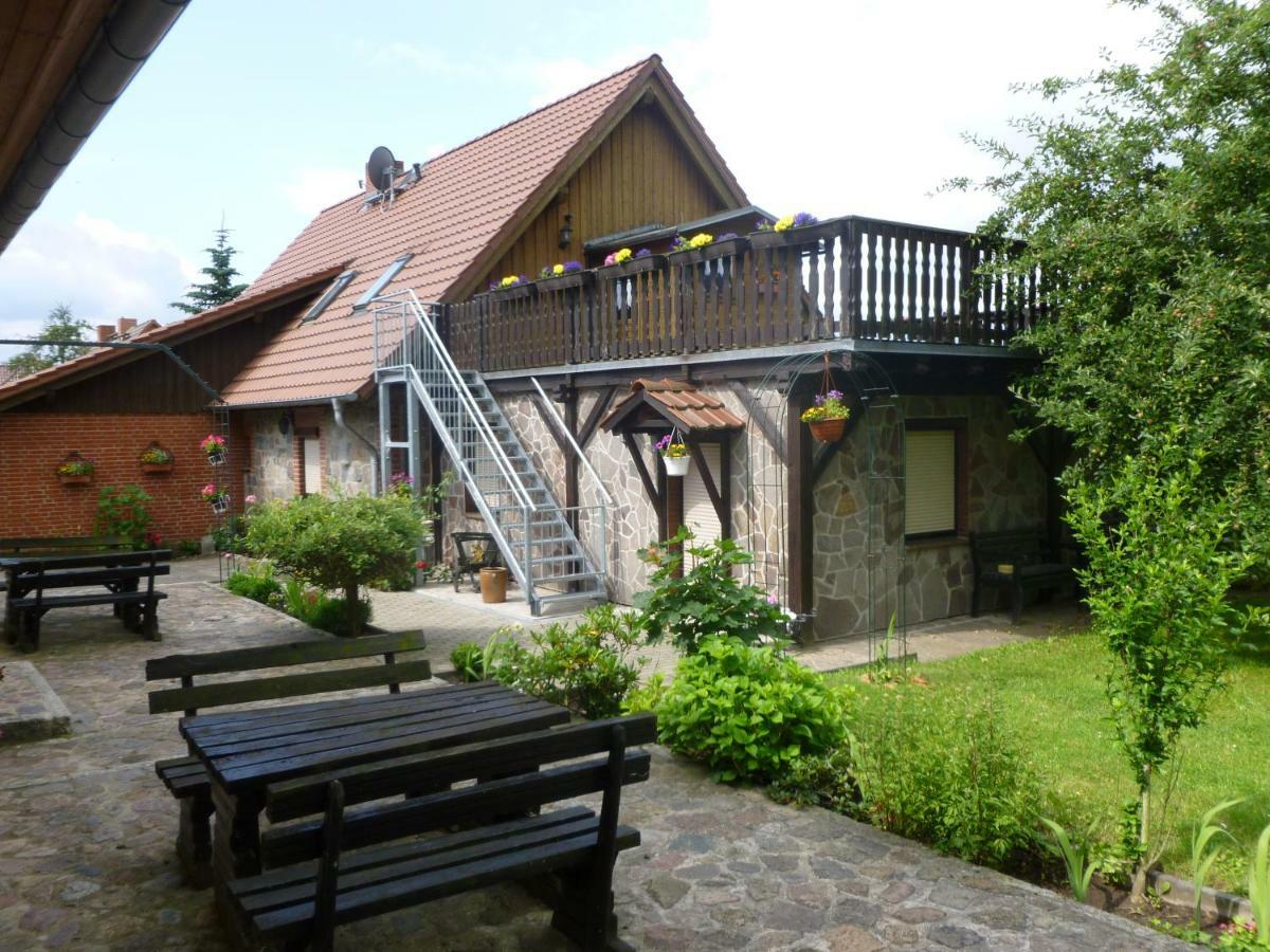 Landpension Zum Schweizerberg Neugrimnitz Buitenkant foto